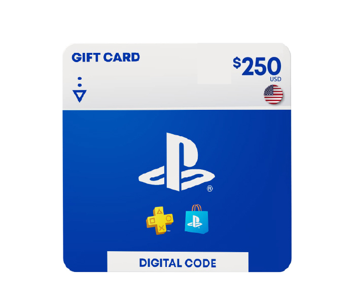 USD 250 PSN Digital Gift Card [USA Region]